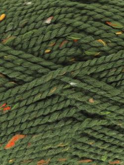 King Cole Chunky Tweed Yarn, 100g, Green