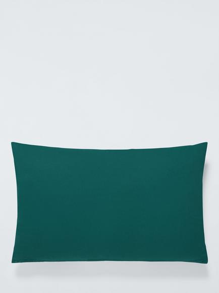 John Lewis Modern Bold Stripe Cushion, Navy - view 2, Navy
