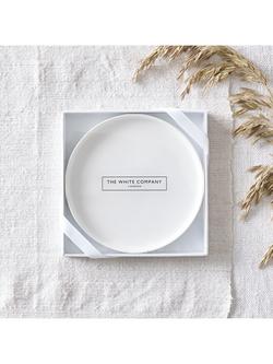 The White Company Medium Botanical Ceramic Plate - view 2, 