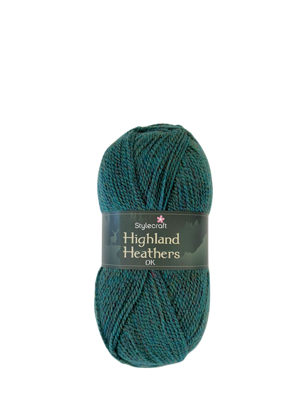 Stylecraft Highland Heathers DK Knitting Yarn, 100g, Bracken