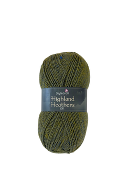 Stylecraft Highland Heathers DK Knitting Yarn, 100g, Lichen