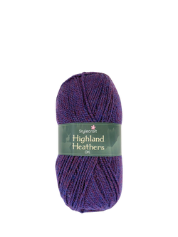 Stylecraft Highland Heathers DK Knitting Yarn, 100g, Thistle