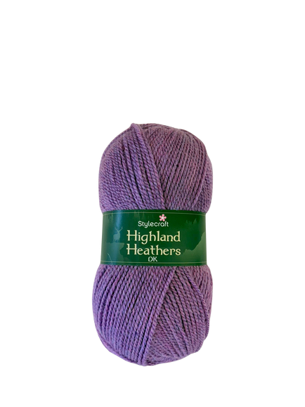 Stylecraft Highland Heathers DK Knitting Yarn, 100g, Heather