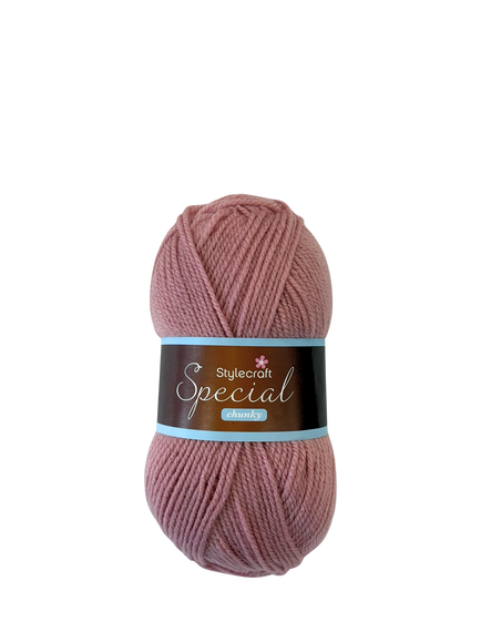 Stylecraft Special Chunky Knitting Yarn, 100g, Pale Rose