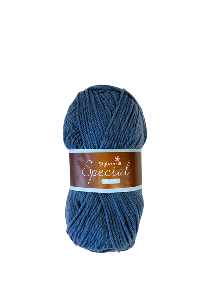 Stylecraft Special Chunky Knitting Yarn, 100g, Denim