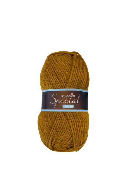 Stylecraft Special Chunky Knitting Yarn, 100g, Gold