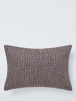 John Lewis Terbi Cushion, Navy, Navy