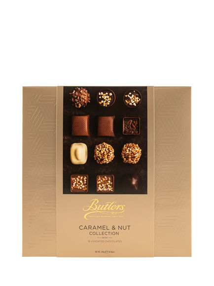 Butlers Caramel & Nut Chocolate Collection, 240g, 