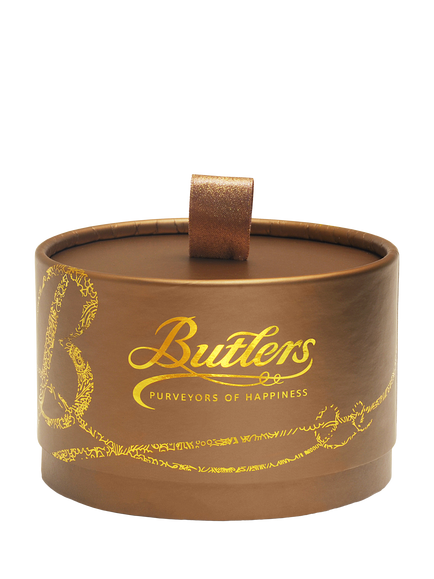 Butlers Chocolate Flake Truffles Rose Gold Powder Puff Box, 200g - view 2, 