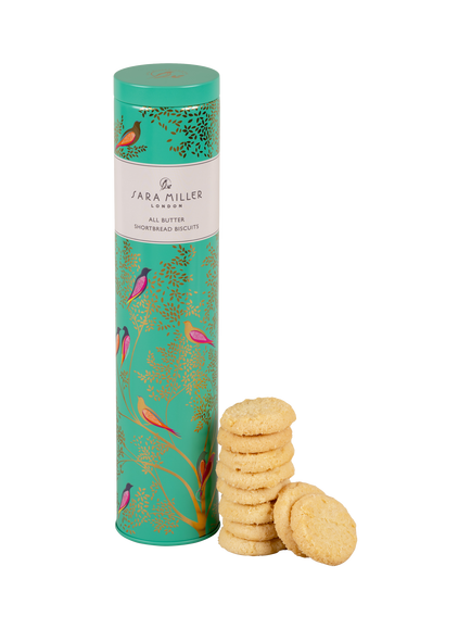 Sara Miller All Butter Shortbread Tin, 200g - view 2, 