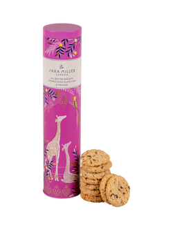 Sara Miller All Butter Double Chocolate Chip & Orange Biscuits Tin, 200g - view 2, 