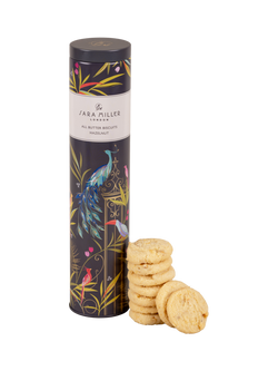 Sara Miller All Butter Hazelnut Biscuits Tin, 200g - view 2, 