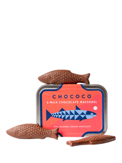 Chococo 47% Milk Chocolate Mackerel Tin, 60g, 