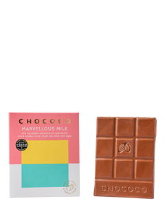 Chococo Marvellous 47% Milk Chocolate Bar, 75g