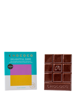 Chococo Delightful 72% Dark Chocolate Bar, 75g - view 2, 