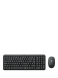 Logitech MK250 Wireless Keyboard and Mouse, Black