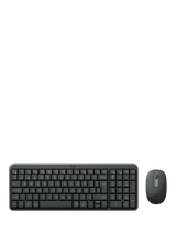 Logitech MK250 Wireless Keyboard and Mouse, Black