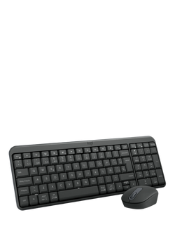 Logitech MK250 Wireless Keyboard and Mouse, Black - view 2, Black