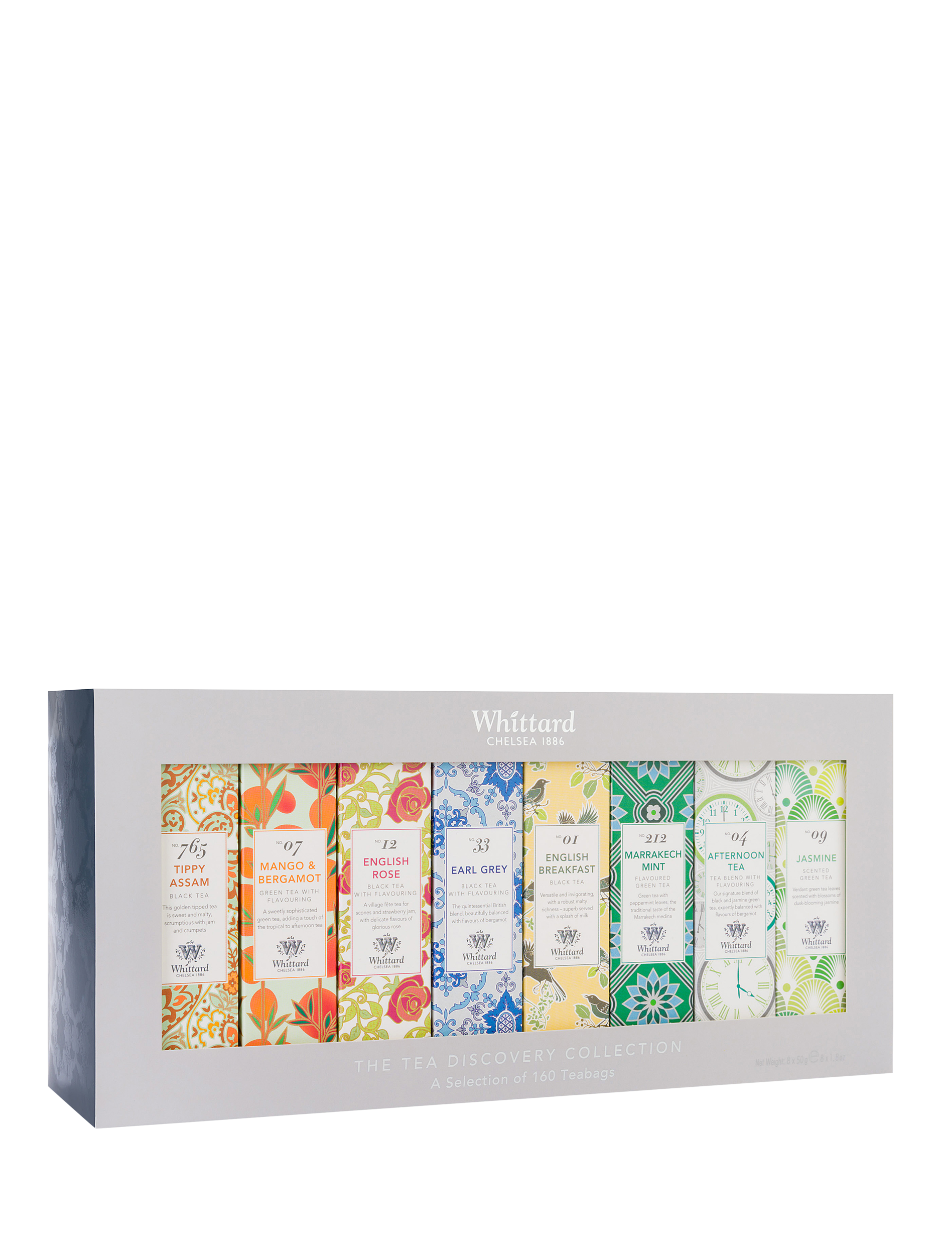 Whittard Discovery Tea Gift Set, 400g