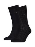 Calvin Klein Cotton Mix Socks, Pack of 2, Black