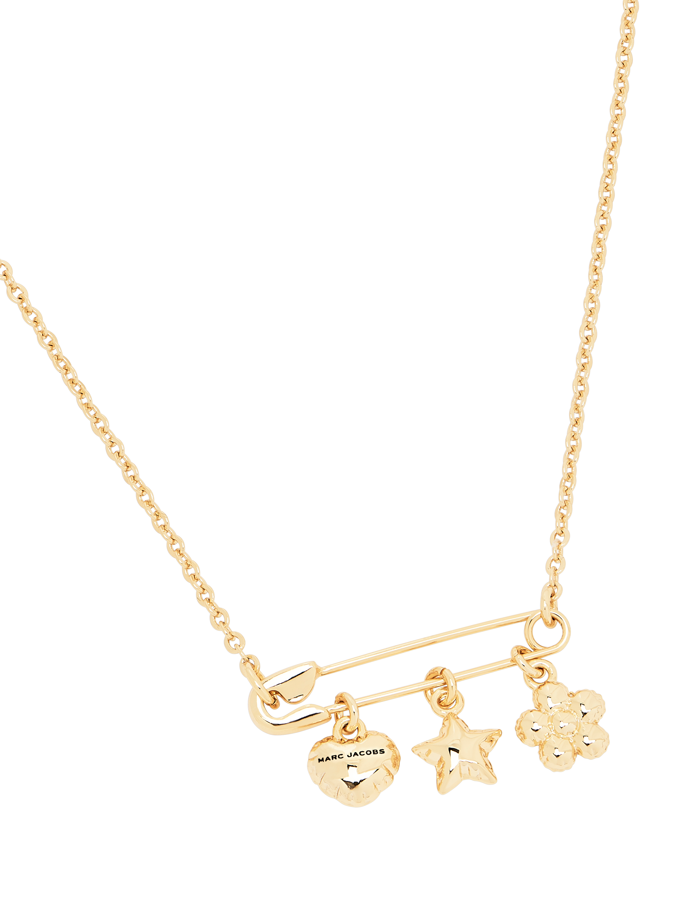 Product image 1 of 6, which shows Marc Jacobs Balloon Charm Necklace, Gold