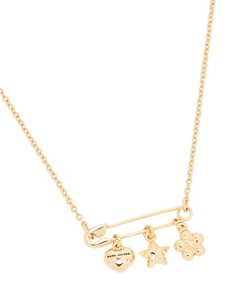 Marc Jacobs Balloon Charm Necklace, Gold, Gold