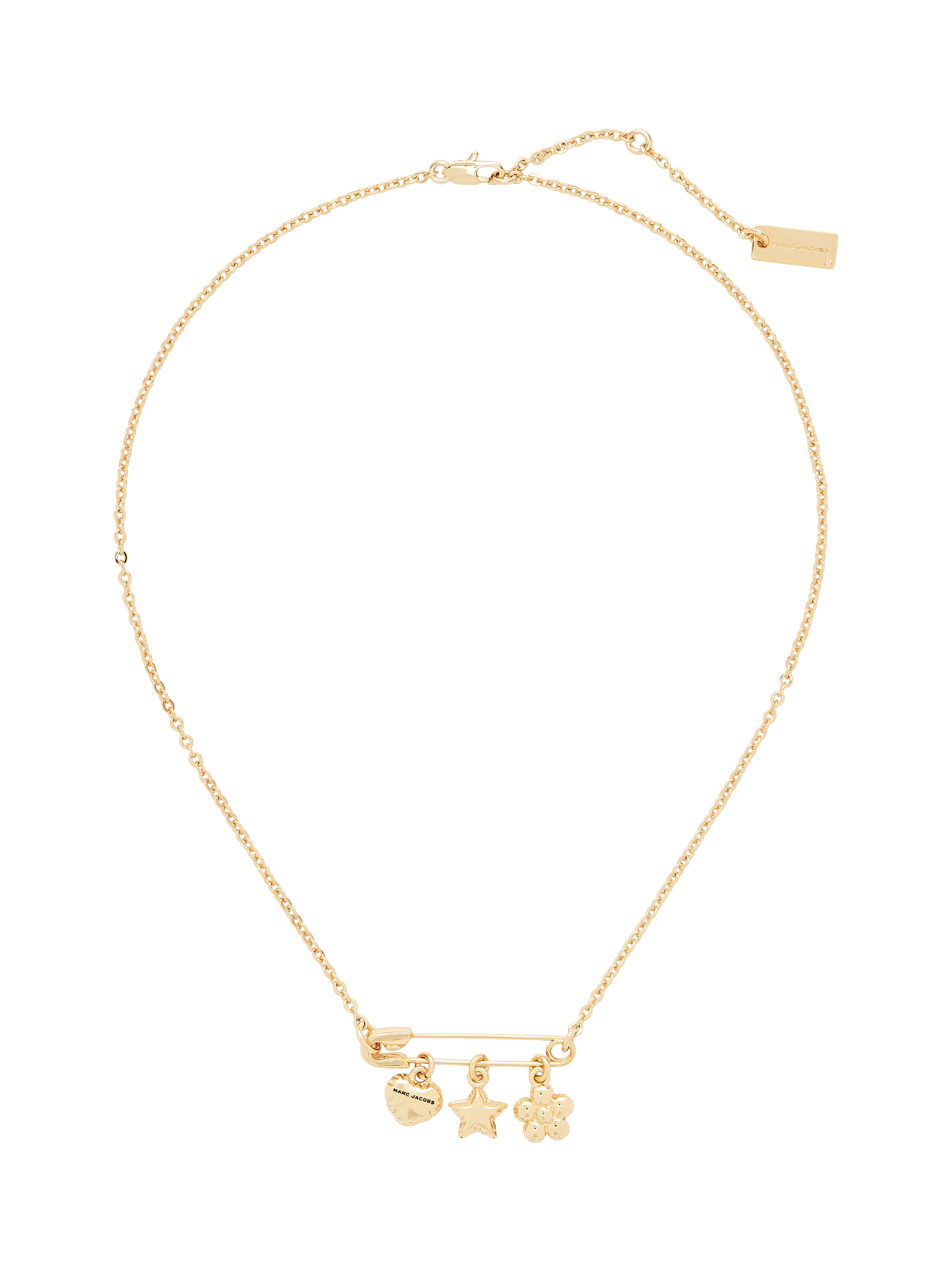 Product image 4 of 6, which shows Marc Jacobs Balloon Charm Necklace, Gold