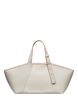 Radley Freda Lane Leather Shoulder Bag - view 2, Chalk