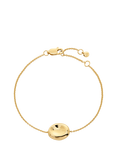 Monica Vinader Aria Adjustable Bracelet, Gold