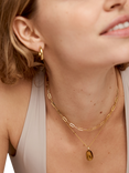 Monica Vinader Aria Pendant Tigers Eye Gem Charm