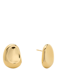 Monica Vinader Aria Bold Stud Earrings, Gold