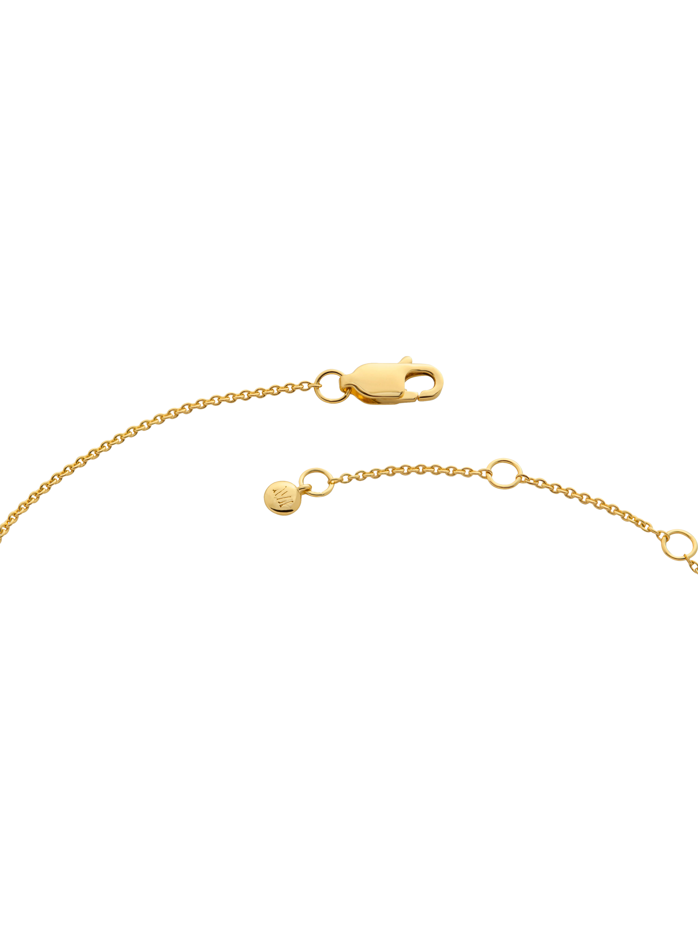 Product image 5 of 5, which shows Monica Vinader Aria Chain Necklace, Gold