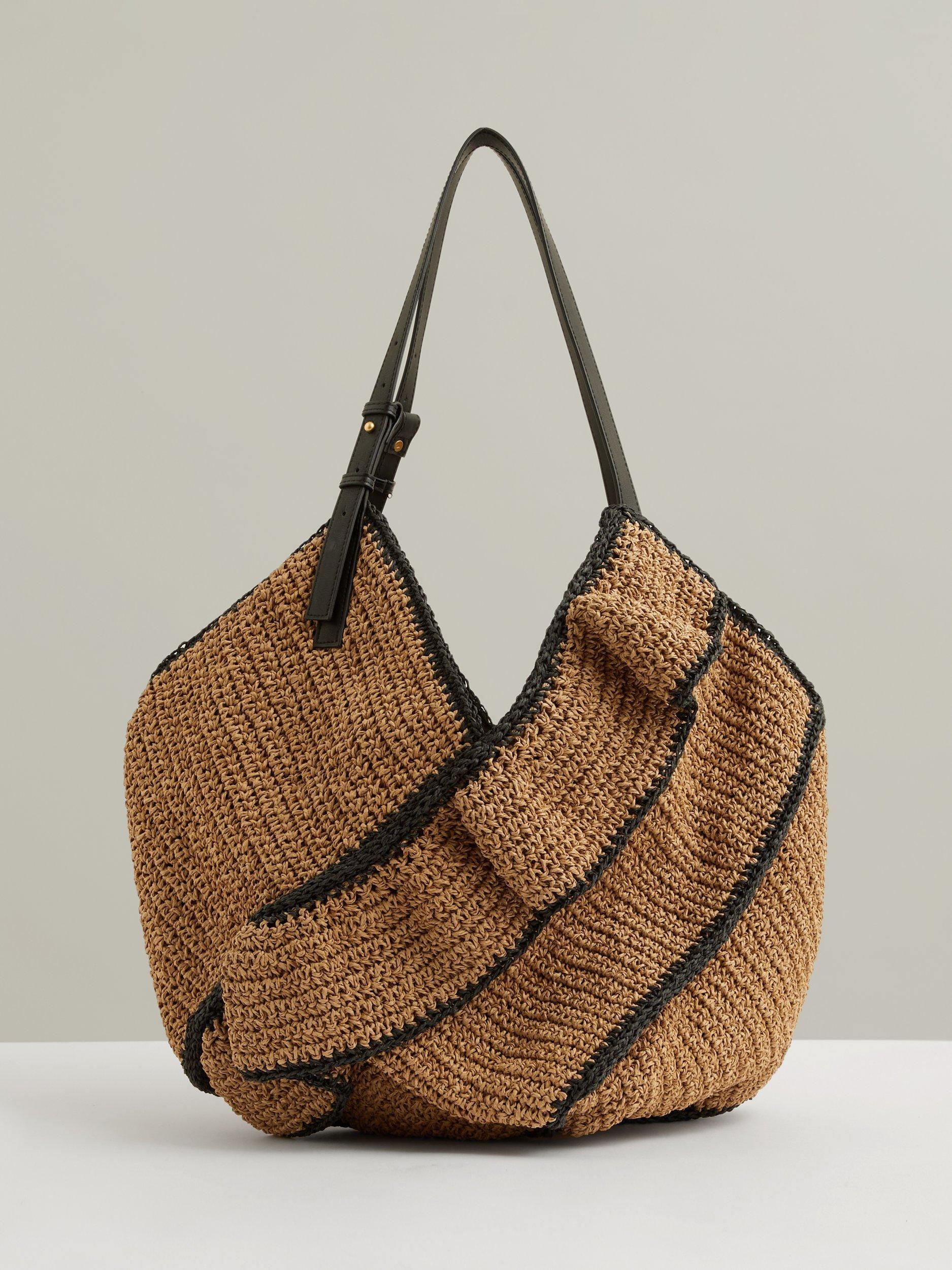 Product image 1 of 5, which shows Reiss Olescha Tote Bag, Natural