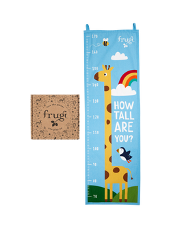 Frugi Kids' Cotton Height Chart - view 2, Reach For The Skies