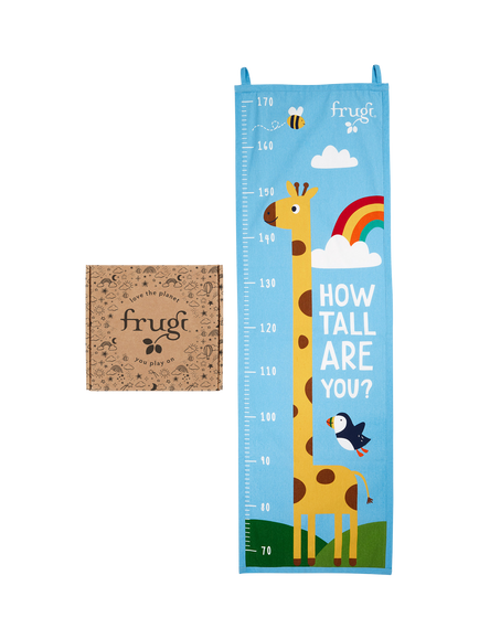 Frugi Kids' Cotton Height Chart - view 2, Reach For The Skies