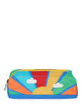 Frugi Kids' Crafty Printed Pencil Case, Rainbow/Sun