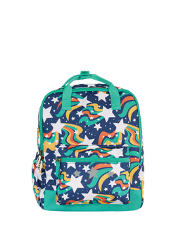 Frugi Kids' Printed Explorers Backpack, Magic Stars, Magic Stars