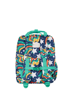 Frugi Kids' Printed Explorers Backpack, Magic Stars - view 2, Magic Stars