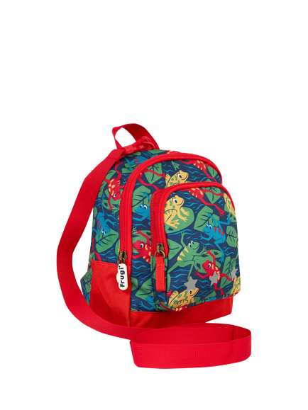 Frugi Kids' Little Adventure Backpack, Be Hoppy!, Be Hoppy!