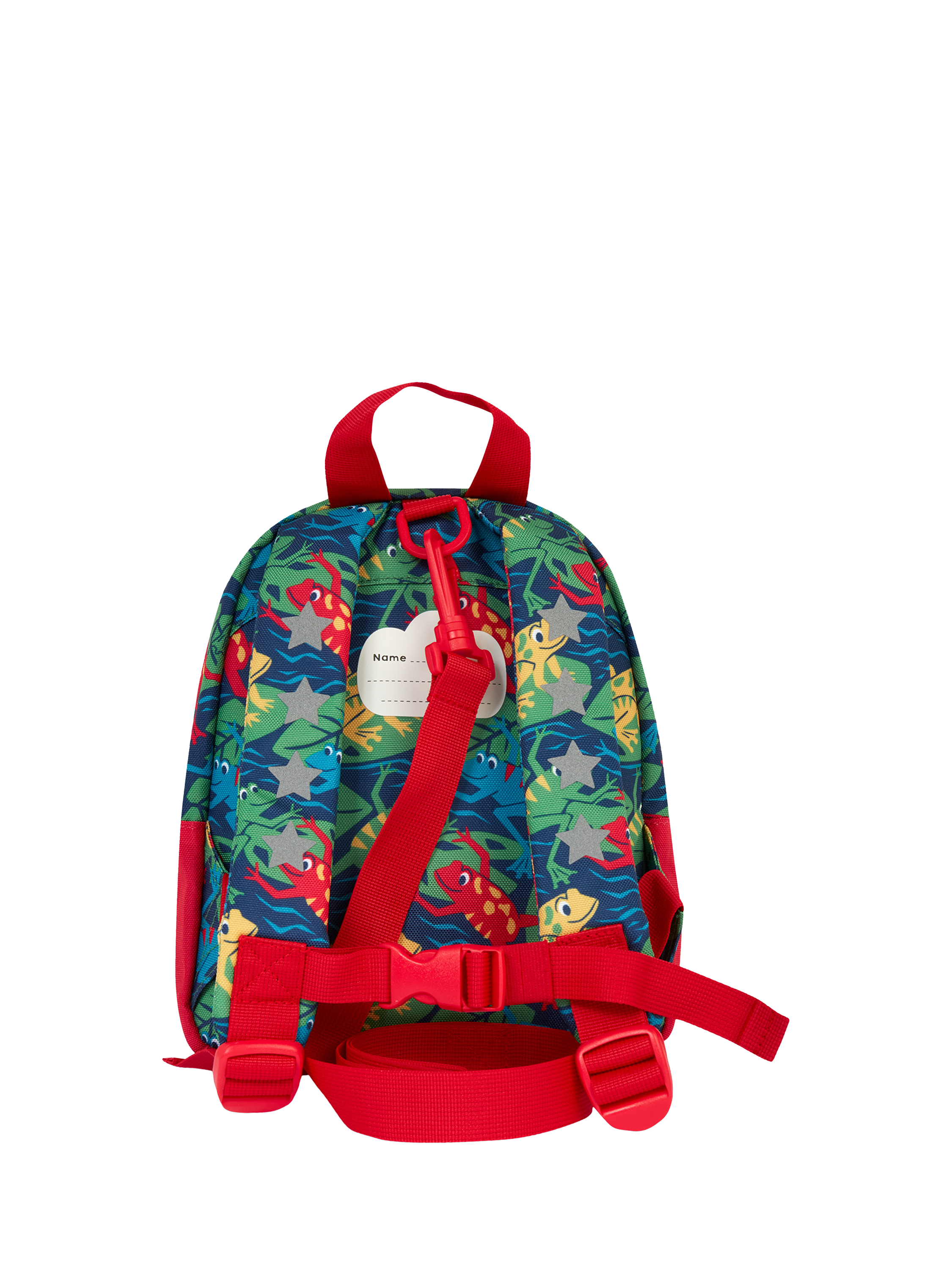 Product image 2 of 6, which shows Frugi Kids' Little Adventure Backpack, Be Hoppy!