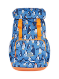 Frugi Kids' Trail Blazing Backpack, Penguin Waddle