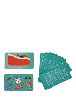 Talking Tables Agent Santa Christmas Game - view 2, Blue