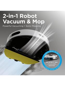 Shark Matrix Plus RV2620WAUKWH Robot Vacuum Cleaner, White / Silver - view 2, White / Silver