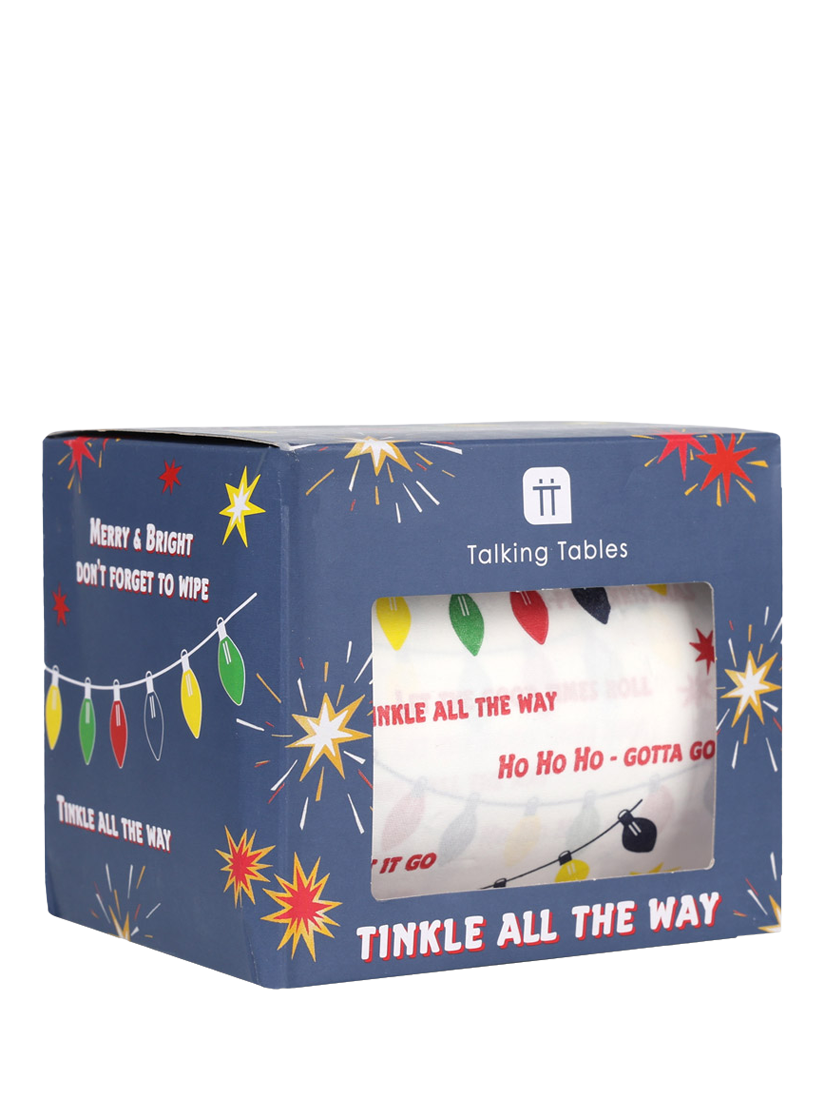 Talking Tables Tinkle All The Way Toilet Paper