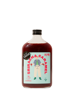 Chimac Korean Sriracha Caramel Sauce, 350ml, 