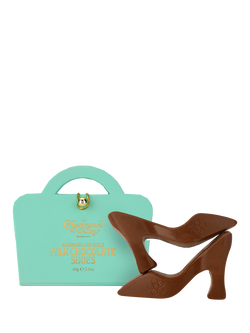 Charbonnel et Walker Blue Handbag & Milk Chocolate Heels, 60g, 