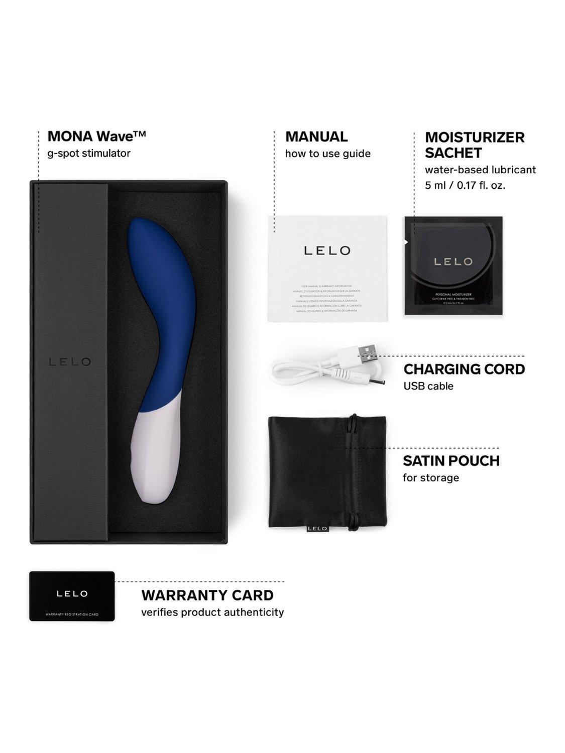 Product image 6 of 7, which shows LELO MONA Wave Sex Toy, Midnight Blue
