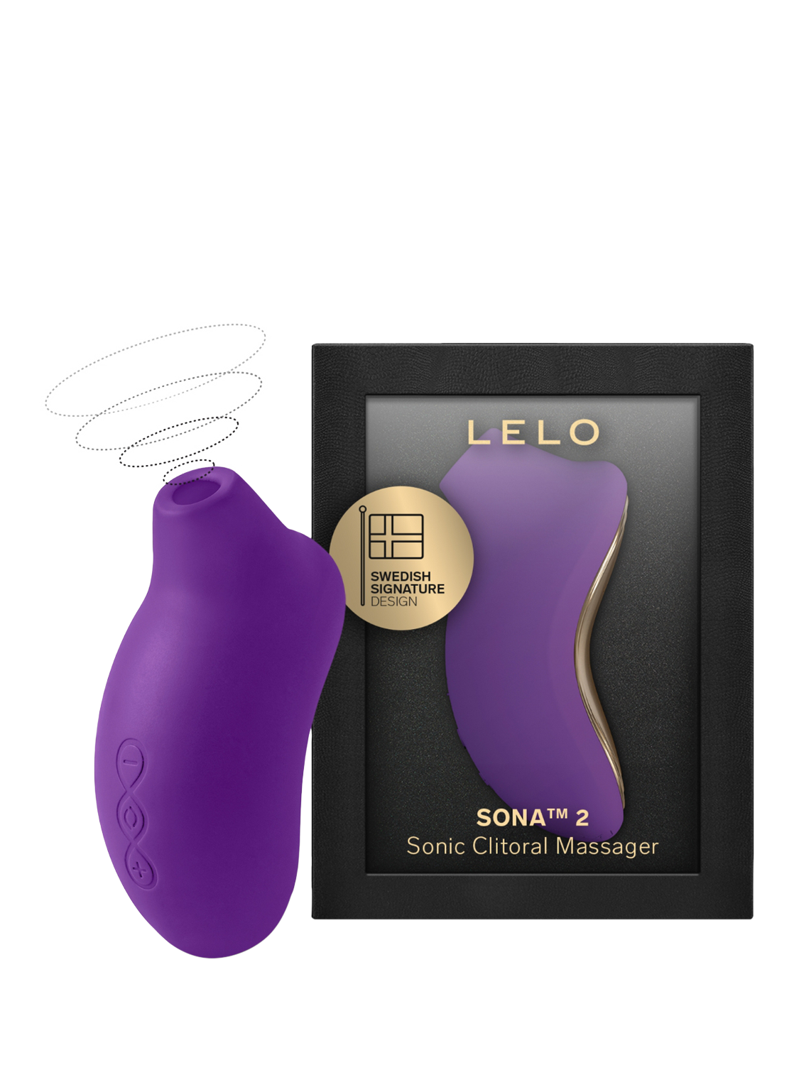 Product image 2 of 9, which shows LELO SONA 2 Sex Toy, Purple