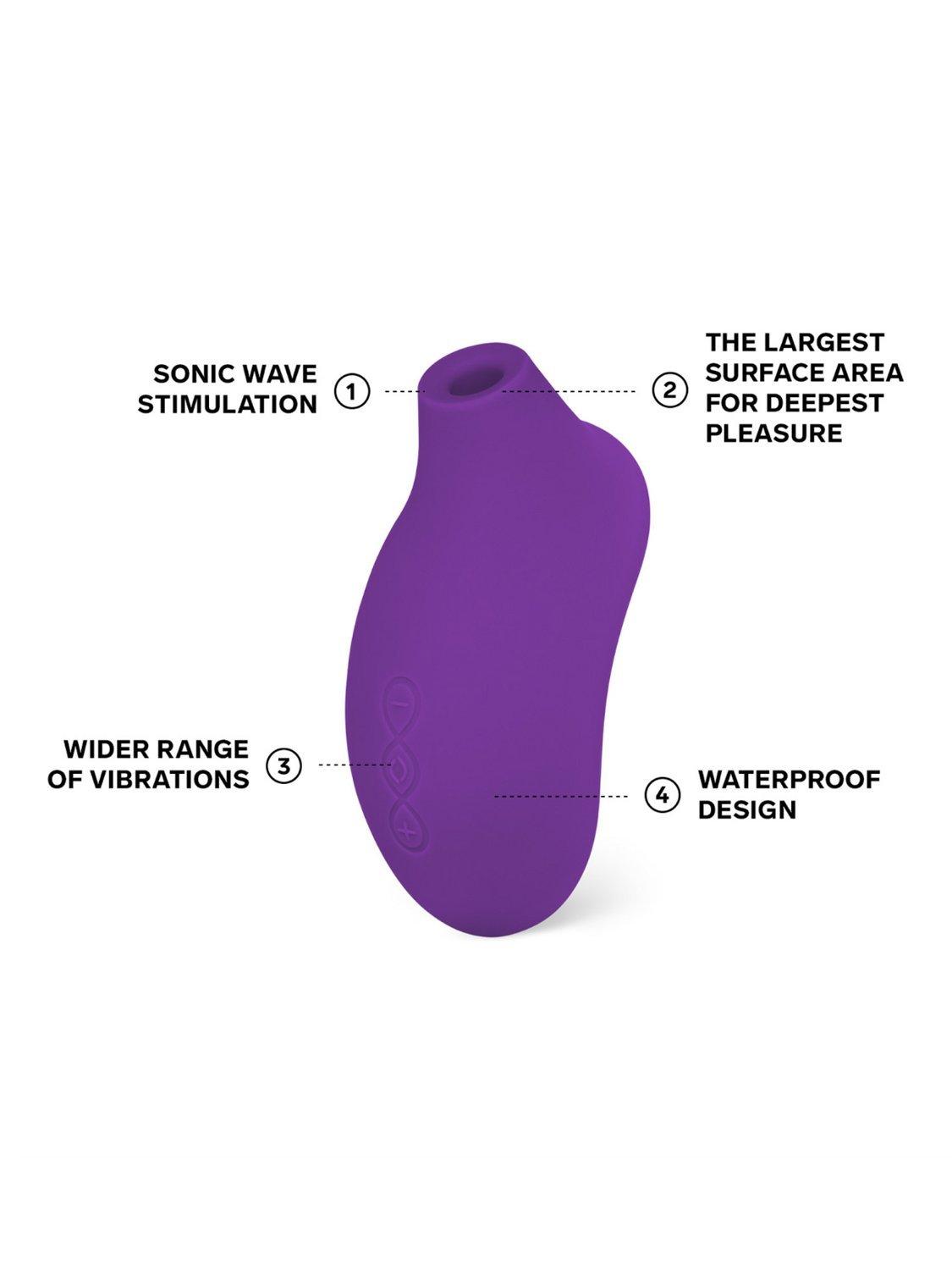 Product image 3 of 9, which shows LELO SONA 2 Sex Toy, Purple