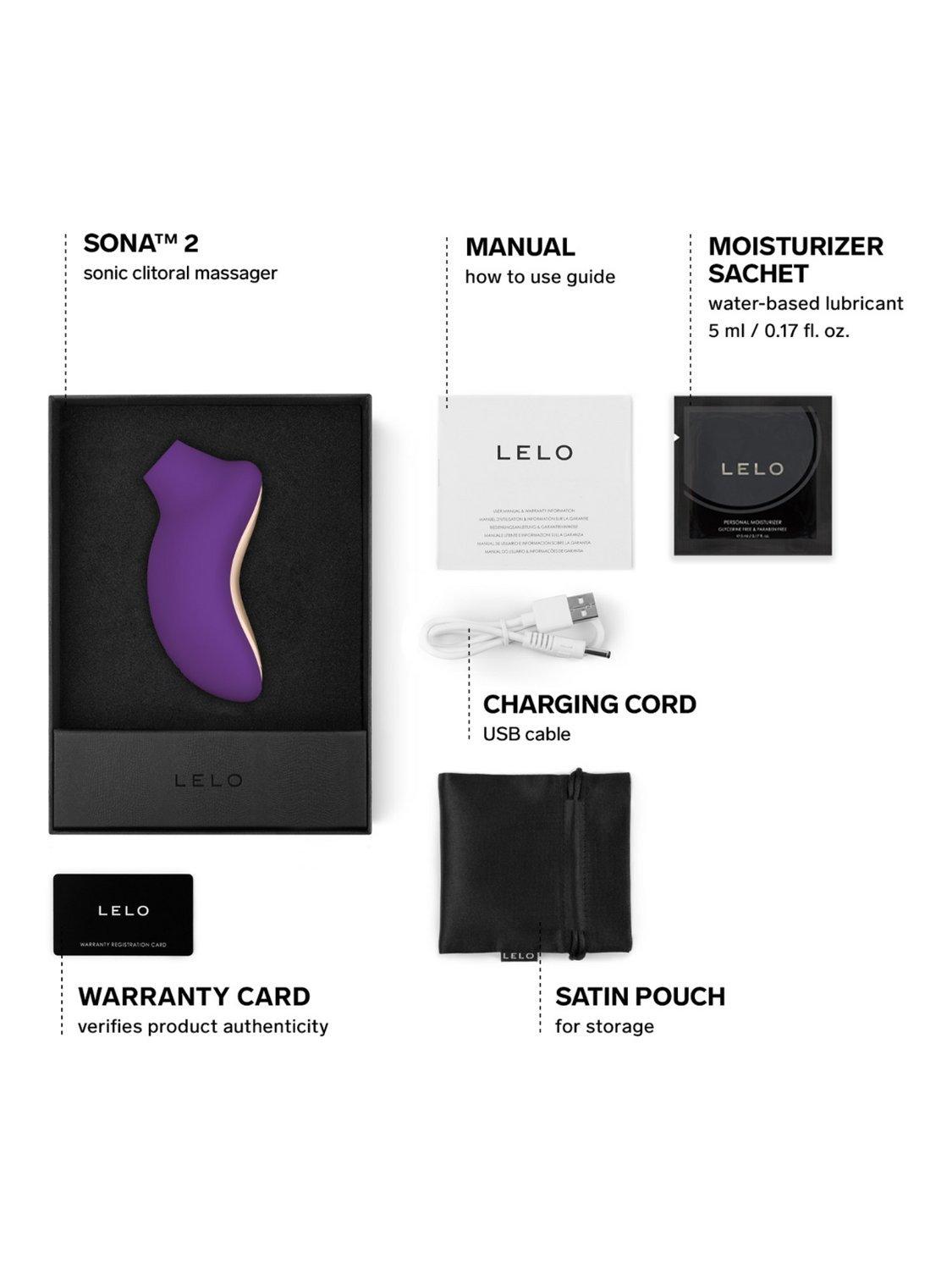 Product image 9 of 9, which shows LELO SONA 2 Sex Toy, Purple